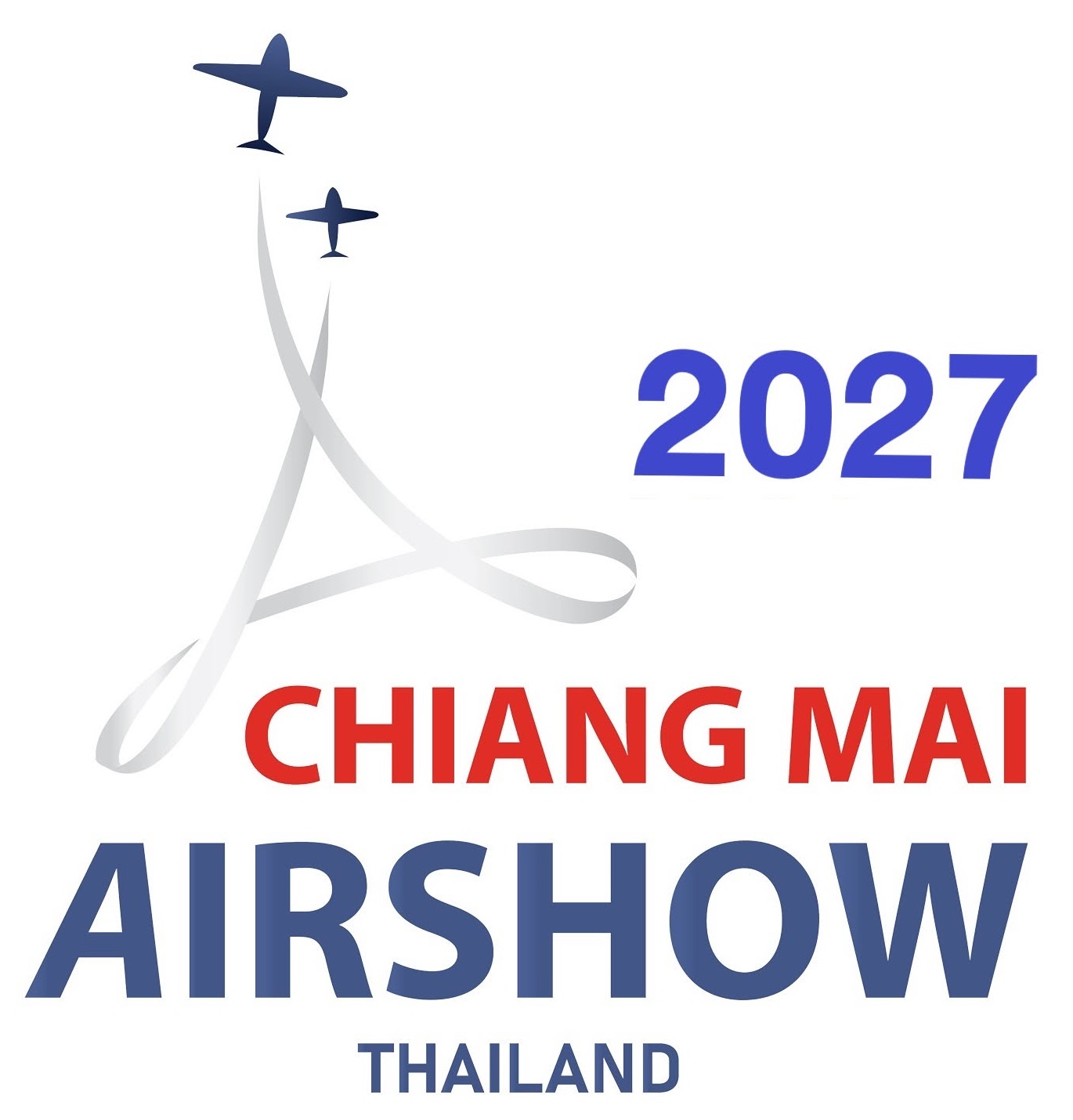 โลโก้ทางการ Chiang Mai Airshow Thailand 2027